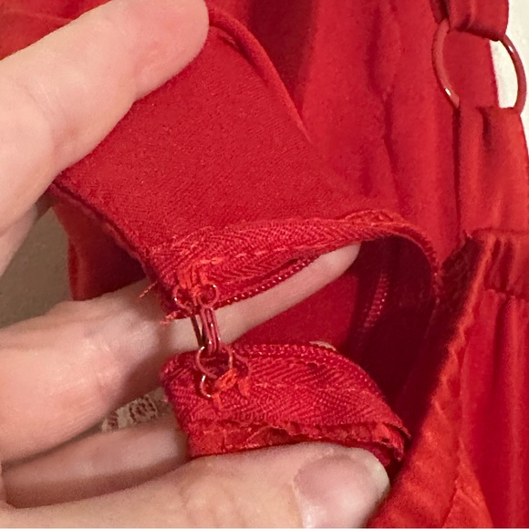 Wild Fable Lace Trim Mini Slip Flirty Feminine Holiday Dress - Picture 8 of 13